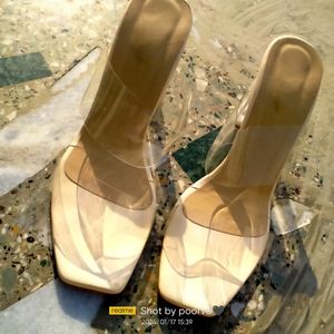 Woman Transparent Heels
