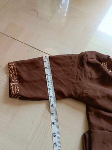 Designer Gown Saree 🤎