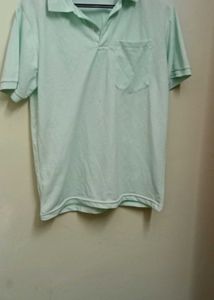 Men's Mint Green Polo Shirt