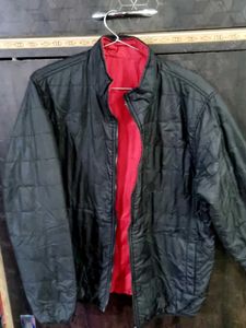 Men&#39;s Reversible Red &amp; Black Jacket