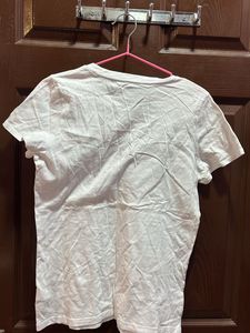 GAP White Logo Tee