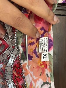 Multicolour Cotton 1 Piece