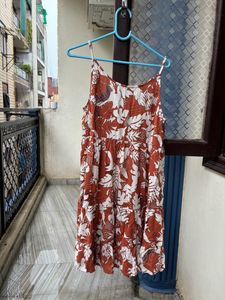 Printed Cotton Dress