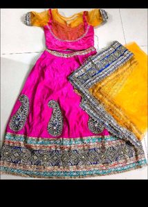 Combo Of Dress And Lehenga