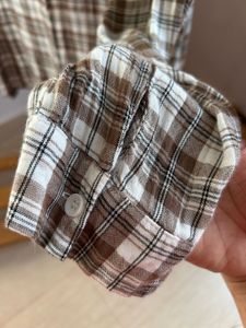 Checked Cotton Blend Shirt
