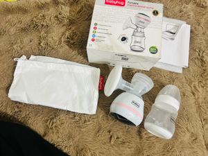 Babyhug Portable Electric Breast Pump ,bottle