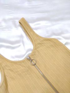 Mustard Cami Top