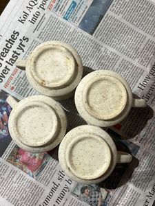 Set of 4 Ceramic Mugs