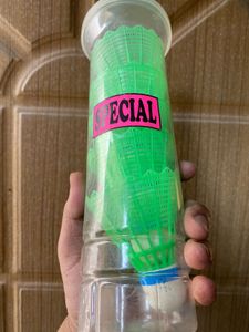 Badminton Shuttlecocks - Neon Green, Special!