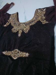 Elegant Embroidered gown Dress