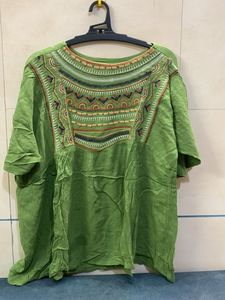 Olive Green Top