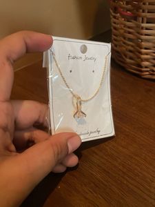 Promise Ring Elegant Circle Pendant Necklace