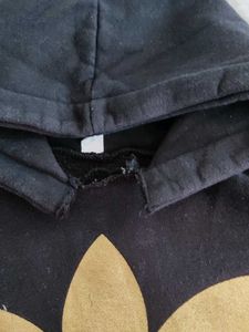 Adidas Black &amp; Gold Hoodie