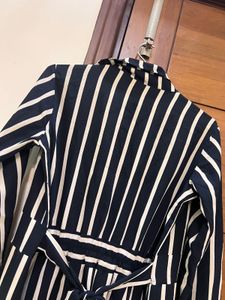 Striped Shirt Dress