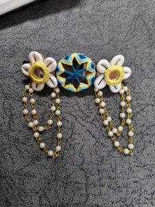 Handcrafted Floral Hair Clip