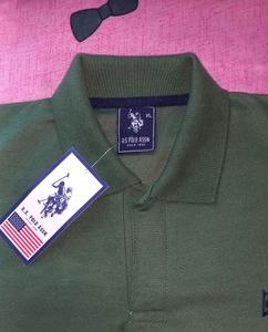 US Polo Assign Tshirt In Metty Fabric Ragular.