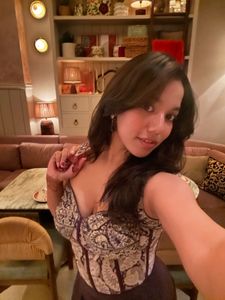 Corset Blouse with Purple pants