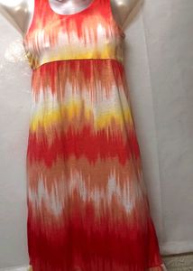New Piece/ Unused Marble Print Small Size Dress
