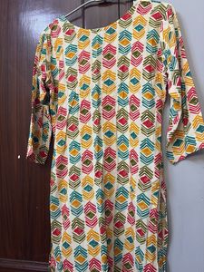 Colorful Printed Kurta