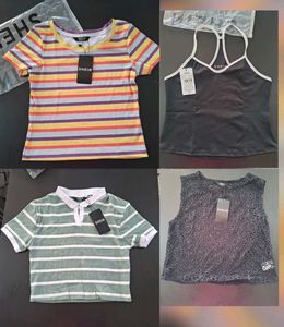 Buy1get3free💥 Shein Crop Top And Spaghetti