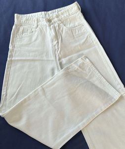 Wide Leg Denim Jeans