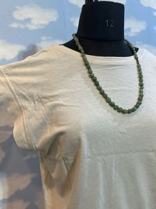 Distressed Cream T-Shirt