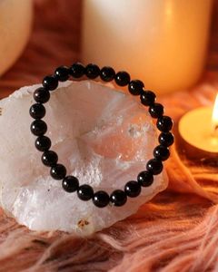 Black Tourmaline Unisex Brecelet
