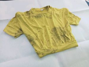 Yellow Crop Top