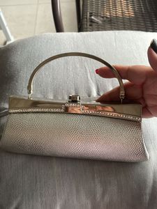 Silver Minauderie Bag