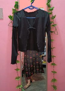 Tie Up Black top