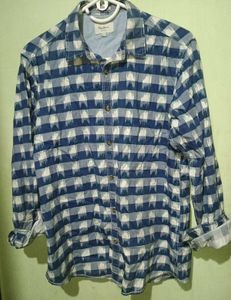 Pepe Jeans Blue Plaid Shirt