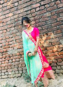Beautiful Pink Lahenga 💖