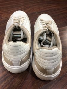 Zudio Casual White Sneakers UK9