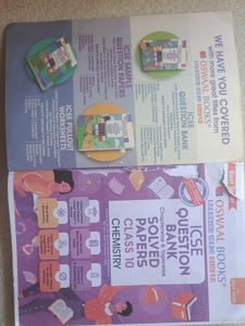 ICSE oswaal Class 10 Chemistry Book 2023 Edition