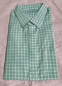 Green Checked Shirt