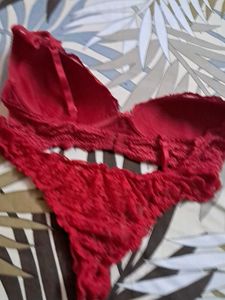 Combo Of Four Imported Fabric Bra N Panty