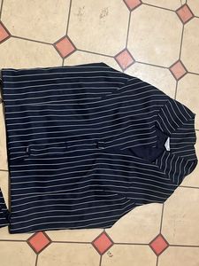 Striped Vest &amp; Skirt Set