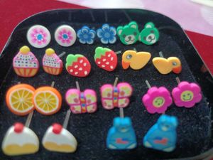 Funky Stud Earring Set