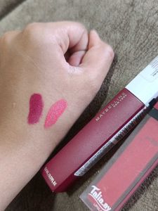 Maybelline Super Stay &amp; Talia.ay Lipgloss