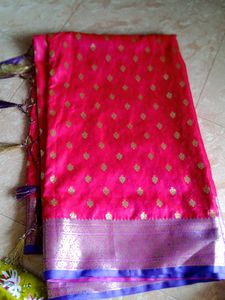Beautiful Pink Saree