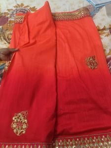 Silk Heavy  Partywear Gottapatti Elegant Saree