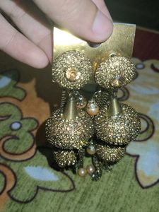 Statement Jhumka Earrings