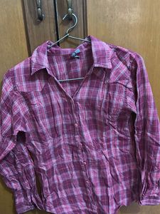 casual checked shirt