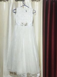 White Frock For Girls