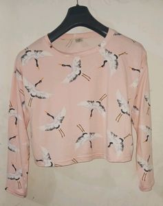 Full Sleeves Crop Top