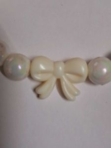 Pinterest Like Bow Charm Bracelet🤍
