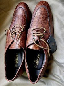 Snakeskin Print Shoes