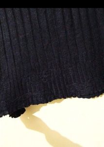 Down Shoulder Woolen Top