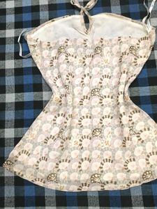 Vintage Style Print Dress