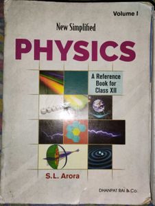 S.L Arora | Class 12th | PHYSICS